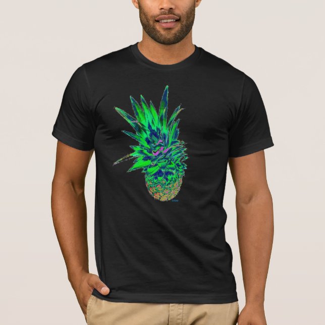 Camisa de la impresión de la piña del CYCAD (Anverso)