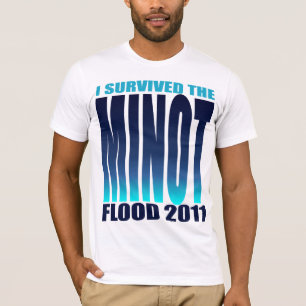 CAMISA DE LA INUNDACIÓN DE MINOT