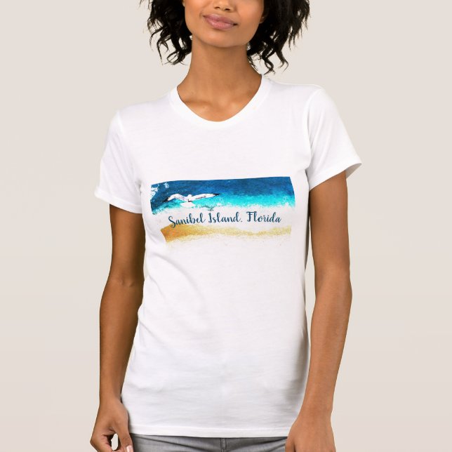 Camisa de la isla de Sanibel Florida (Anverso)