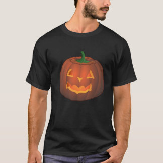 Camisa de la Jack-o-linterna de la camiseta de la