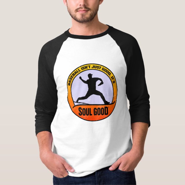 Camisa de la jarra del béisbol - alma buena (Anverso)