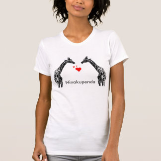 Camisa de la jirafa de Ninakupenda