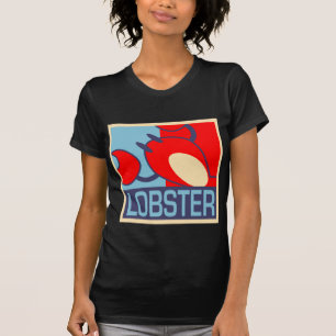 Camisa de la langosta del arte pop