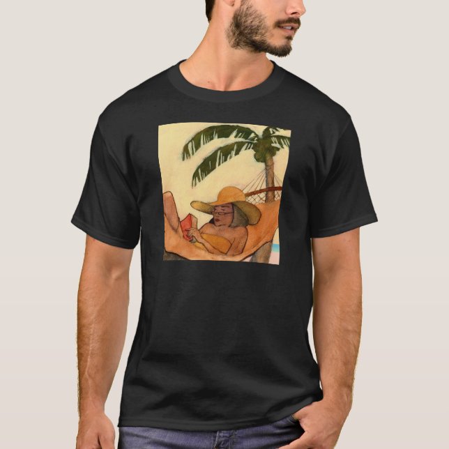 Camisa de la lectura de la playa (Anverso)