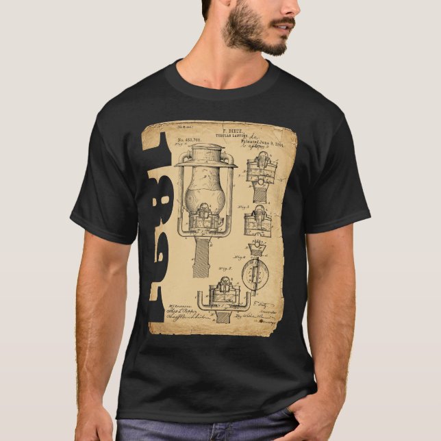 Camisa de la linterna de la lámpara de calle de la (Anverso)