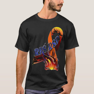 Camisa de la llama de la cinta de CRPS RSD