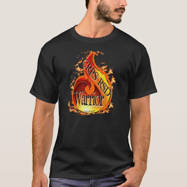 Camisa de la llama del guerrero de CRPS/RSD (Anverso)