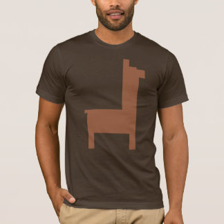 Camisa de la llama del pixel