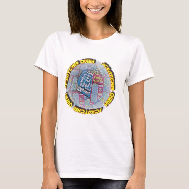 Camisa de la lotería de la reina de Scratcher (Anverso)