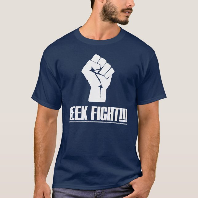 Camisa de la lucha del friki (Anverso)