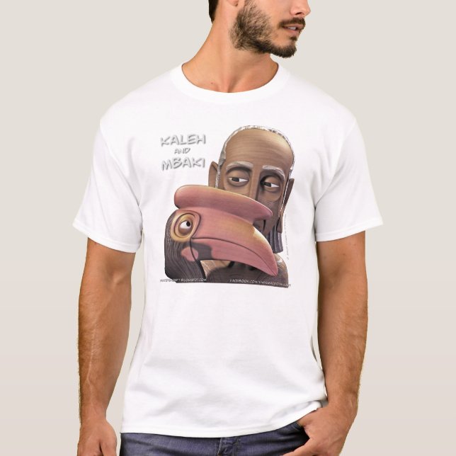 Camisa de la luz del retrato de Kaleh y de Mbaki (Anverso)