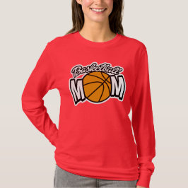 Camisa de la mamá del baloncesto