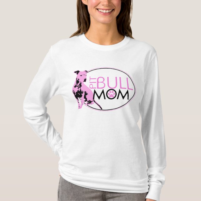 Camisa de la mamá del pitbull (Anverso)