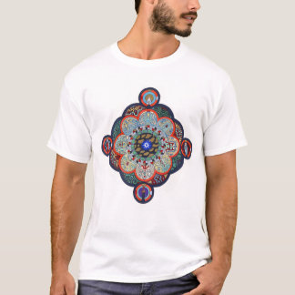 Camisa de la mandala de Jung para los hombres