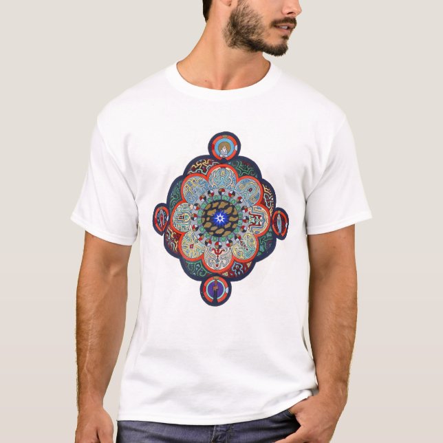 Camisa de la mandala de Jung para los hombres (Anverso)