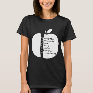 Camisa de la manzana del PROFESOR