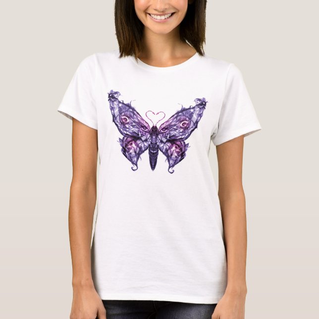 Camisa de la mariposa de la fantasía (Anverso)