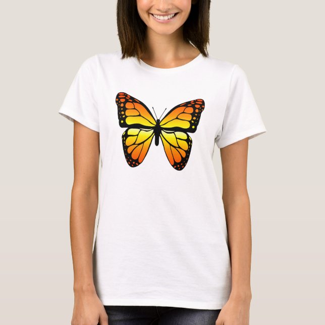 Camisa de la mariposa de monarca (Anverso)