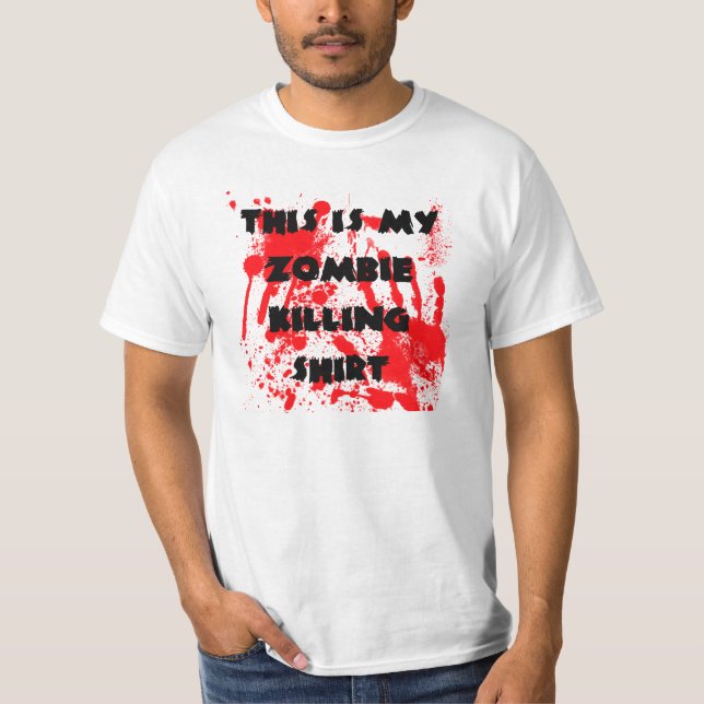 Camisa de la matanza del zombi (Anverso)