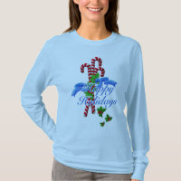 Camisa de la moda de las mujeres del navidad de