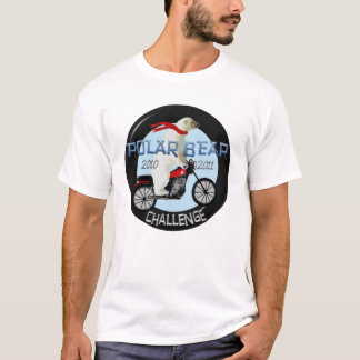 Camisa de la motocicleta del desafío del oso polar
