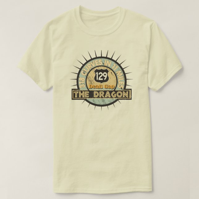 Camisa de la motocicleta el dragón - tratos Gap (Diseño del anverso)