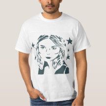 Camisa de la mujer del arte de la calle