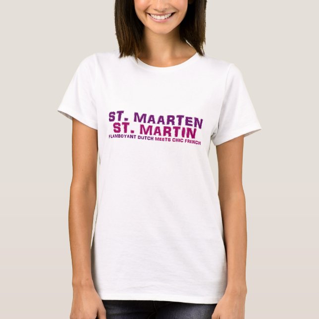 Camisa de la muñeca de las señoras del St. Maarten (Anverso)