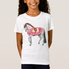Camisa de la muñeca de los chicas del caballo de