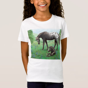 Camisa de la muñeca de los chicas del caballo y
