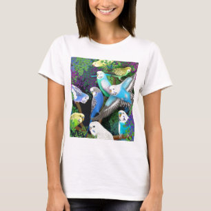Camisa de la muñeca de los Parakeets de Budgie y