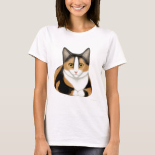 Camisa de la muñeca del gato de calicó