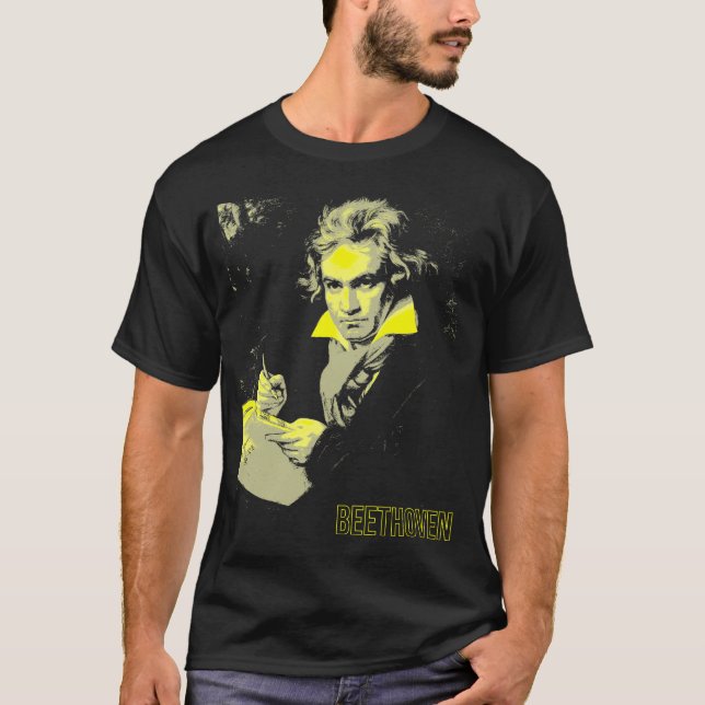 Camisa de la música clásica de la impresión del (Anverso)