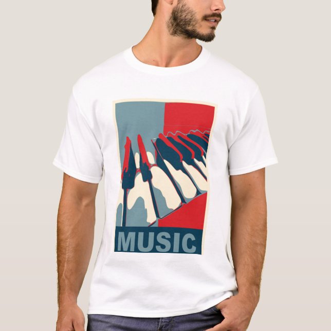 Camisa de la música de Obama (Anverso)
