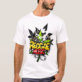 Camisa de la música del reggae