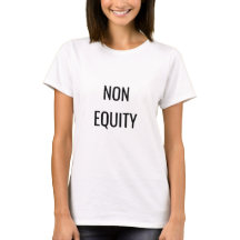 camisa de la No-equidad