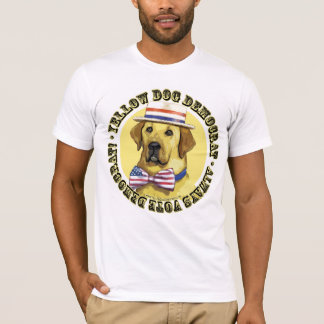 Camisa de la obra clásica de Demócrata del perro