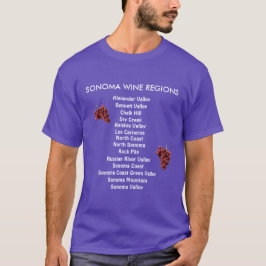 Camisa de la obra clásica de las regiones del vino