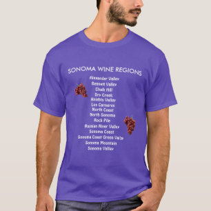 Camisa de la obra clásica de las regiones del vino