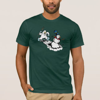 Camisa de la oscuridad de la caza del muñeco de