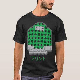 Camisa de la oscuridad de la impresión