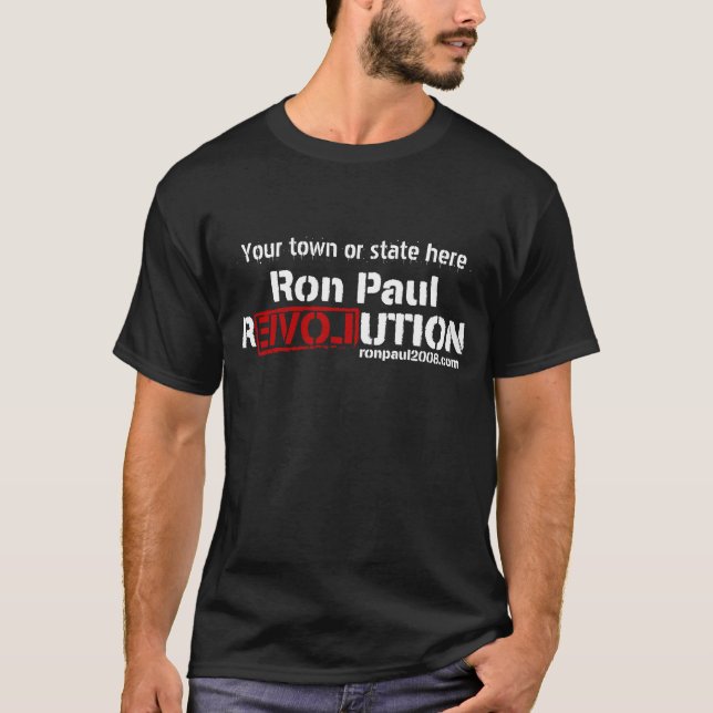 Camisa de la oscuridad de la revolución de Ron (Anverso)