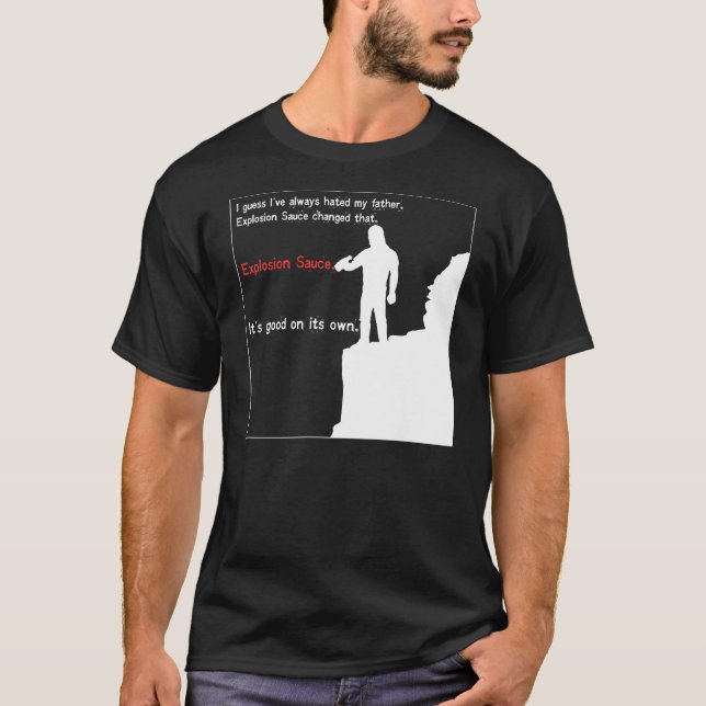 Camisa de la oscuridad de la salsa de la explosión (Anverso)