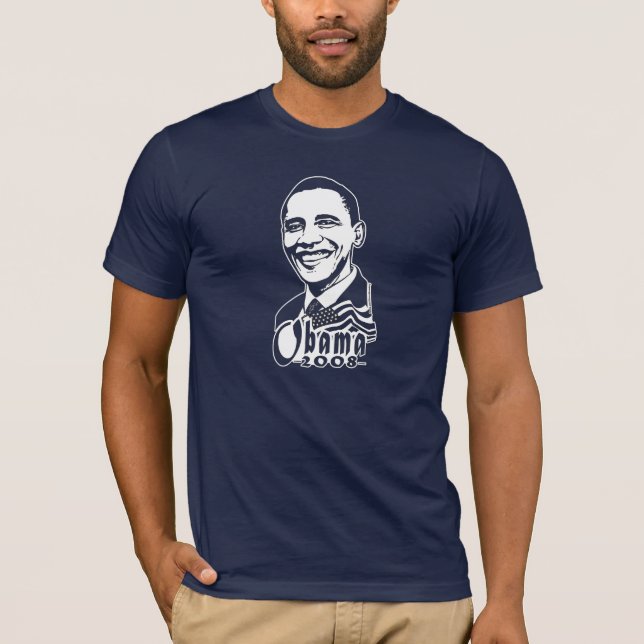 Camisa de la oscuridad del retrato 2008 de Obama (Anverso)