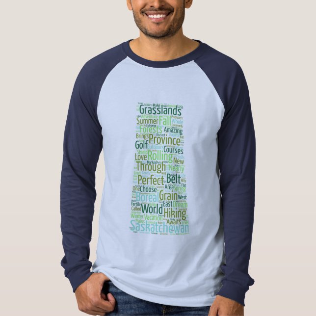 Camisa de la palabra de Saskatchewan (Anverso)