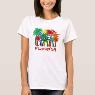 Camisa de la palmera de la Florida