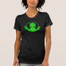 Camisa de la parodia de la mujer del polvillo