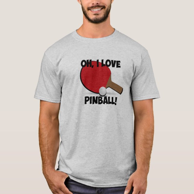 Camisa de la parodia del pinball del mago del (Anverso)