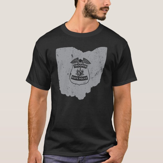 Camisa de la patrulla de la carretera de Ohio de (Anverso)