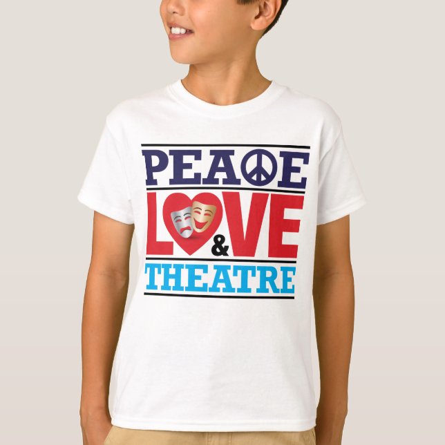 Camisa de la paz, del amor y del teatro (Anverso)